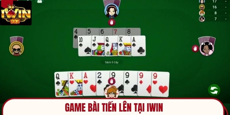 Game bài tiến lên tại iwin  với trò chơi đơn giản dễ hiểu